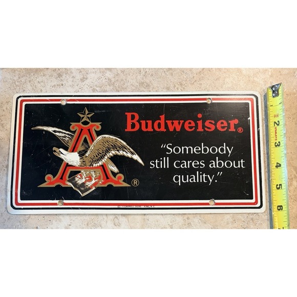 Budweiser 77 Vintage Sign - Picture 2 of 3